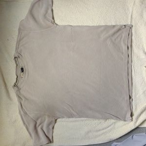 Tommy Bahama, Ribbed, M, Light Khaki, T-Shirt
